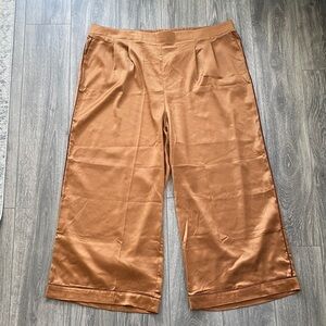 Torrid - Copper Satin Pants - Size 4X